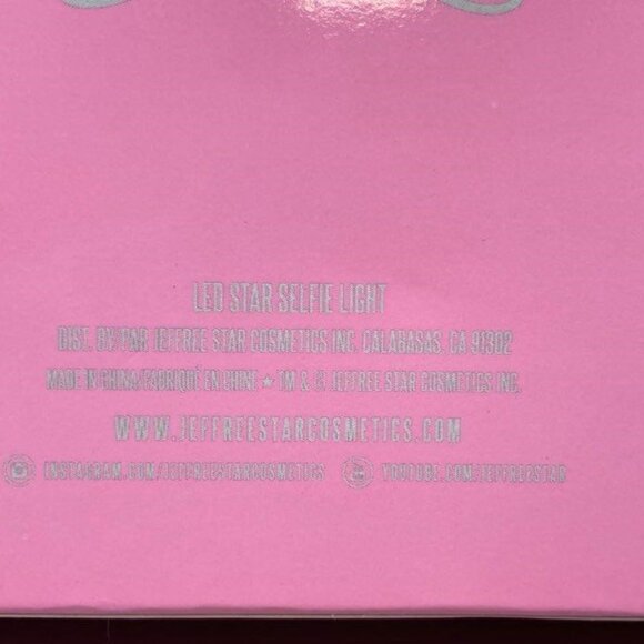 NWT IOB Jeffree Star LED Star Selfie Light - Picture 3 of 8